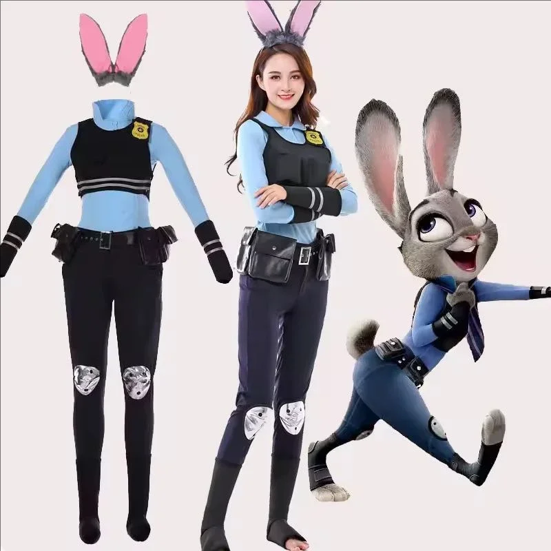 Anime Cosplay Simple - New Animal Judy Hopps Halloween Cosplay