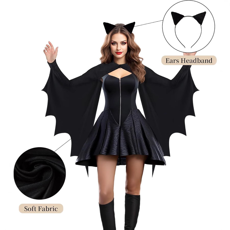 Anime Cosplay Simple - Unisex Adult Halloween Costume Vampire Devil