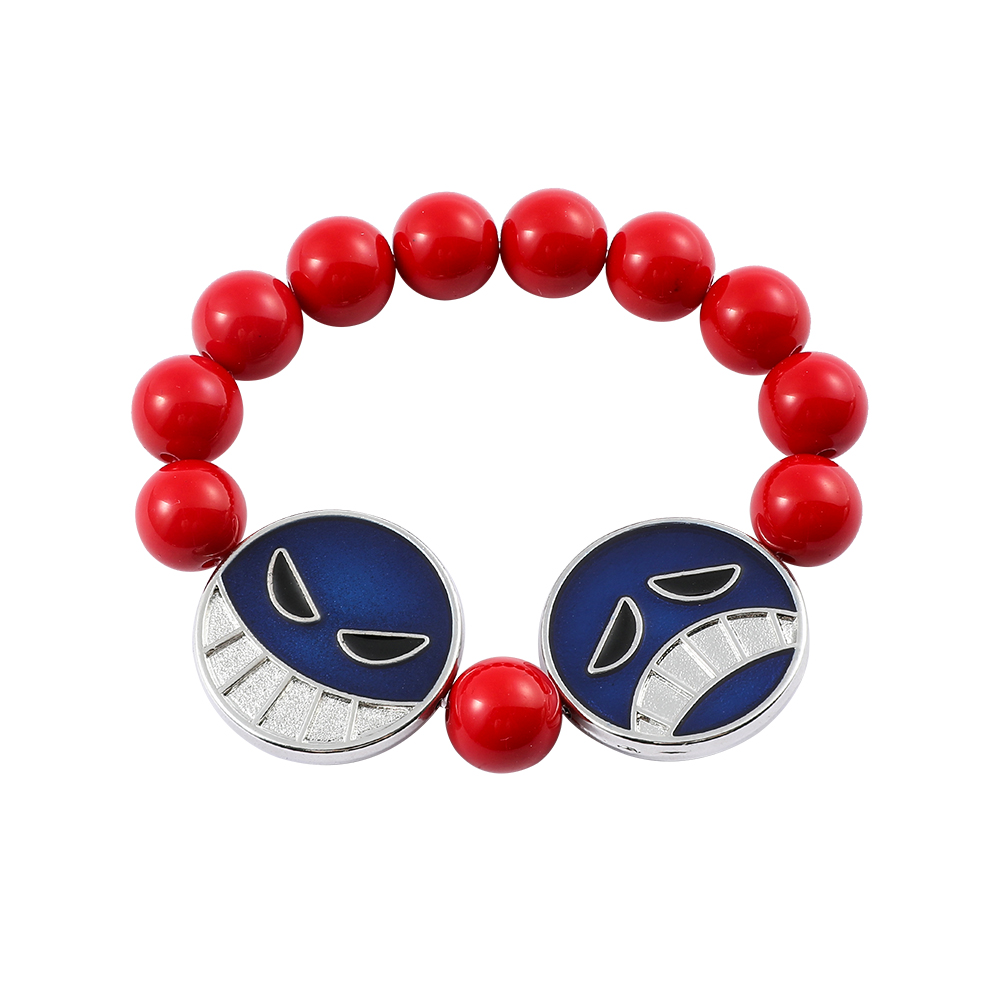 Anime Red Beads Face Bracelet  - Anime Cosplay Website 评论和价格