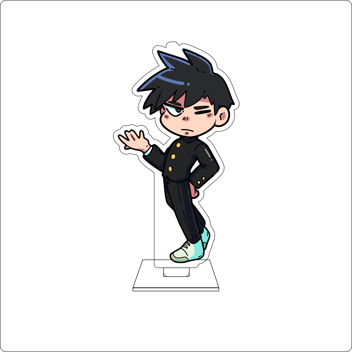 10CM Anime Mobu Saiko Hyaku Co - Anime Cosplay Japan 评论和价格