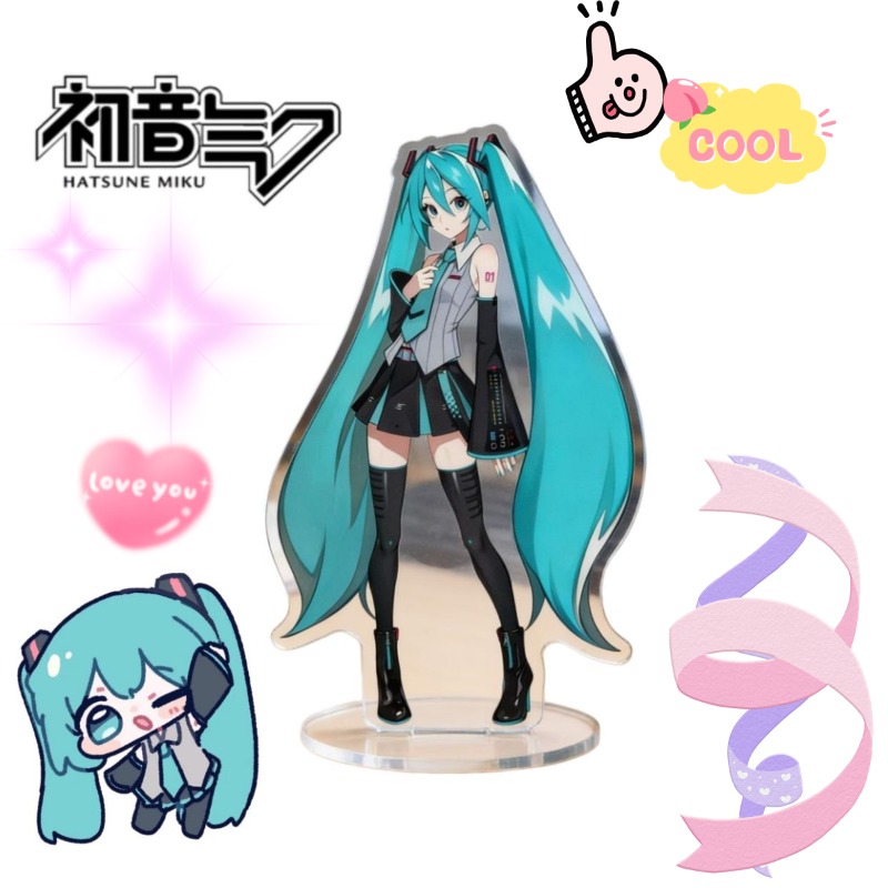 Hatsune Miku 10cm Acrylic Stan - Anime Cosplay Japan 评论和价格