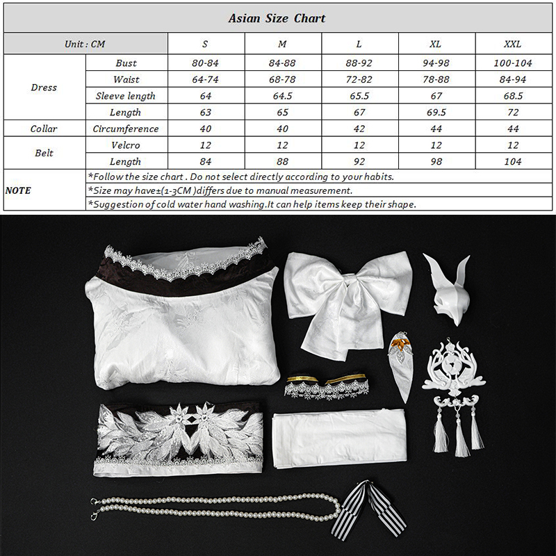 Game HMS Hakuhou Qipao Cosplay - Anime Cosplay Kimono 评论和价格