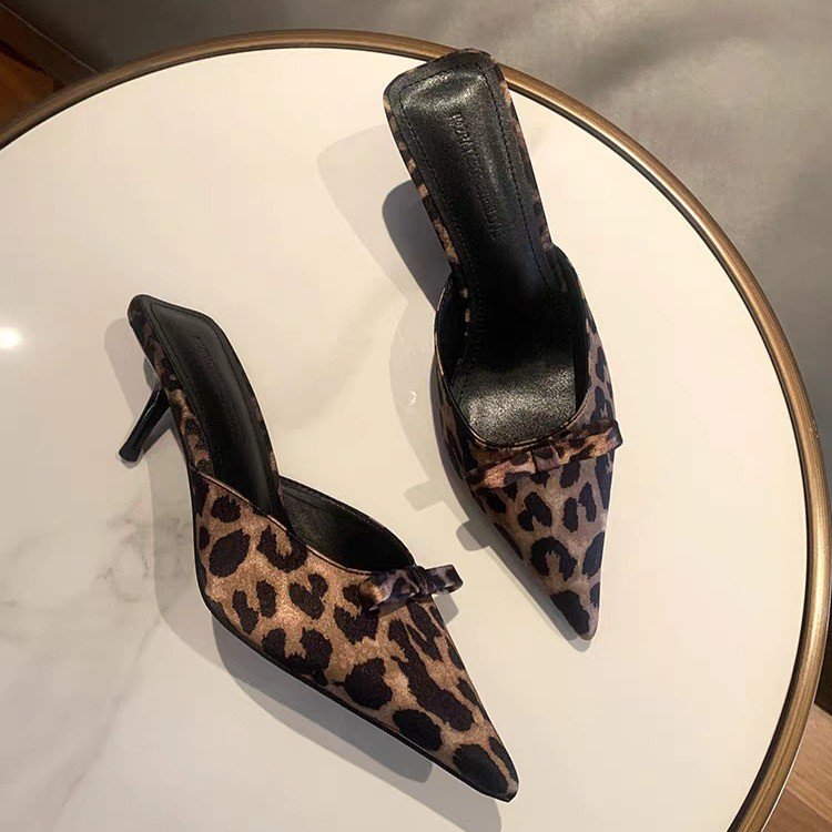 women's leopard-print pointed  - Anime Cosplay Simple 评论和价格