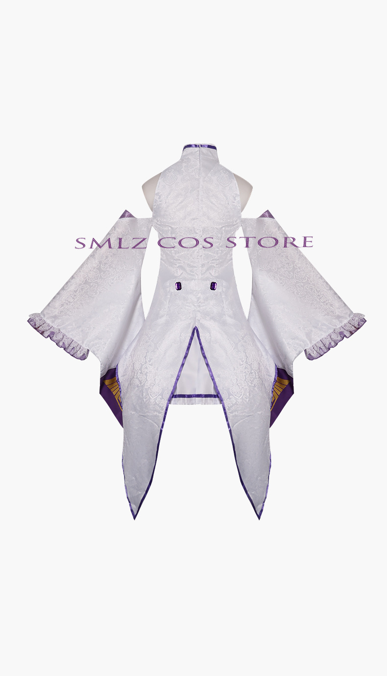 Emilia Cosplay Anime Re Zero K - Anime Cosplay Wig 评论和价格
