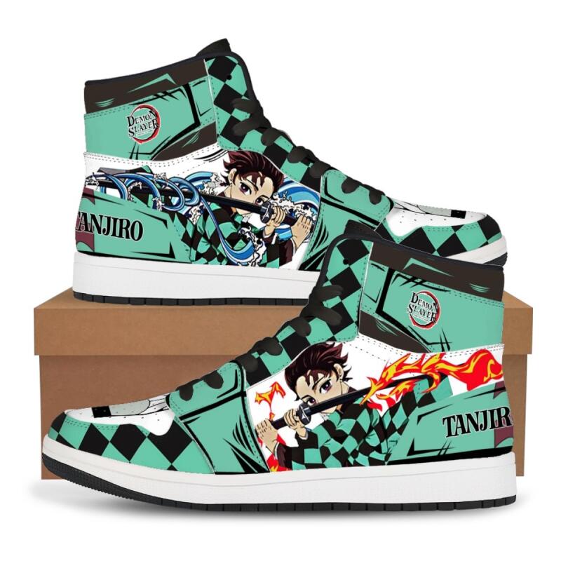 custom shoes Demon Slayer Anim - Anime Cosplay Tanjiro 评论和价格
