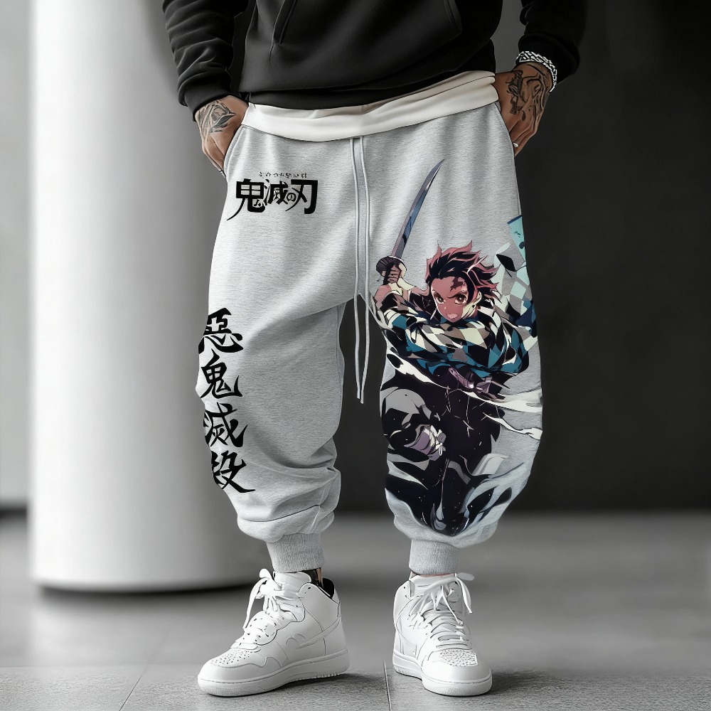 Unisex Pure Cotton Pants Demon - Anime Cosplay Tanjiro 评论和价格
