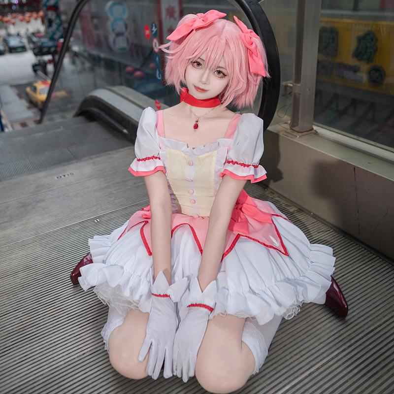 Puella Magi Madoka Magica Cosp - Anime Cosplay Diy 评论和价格