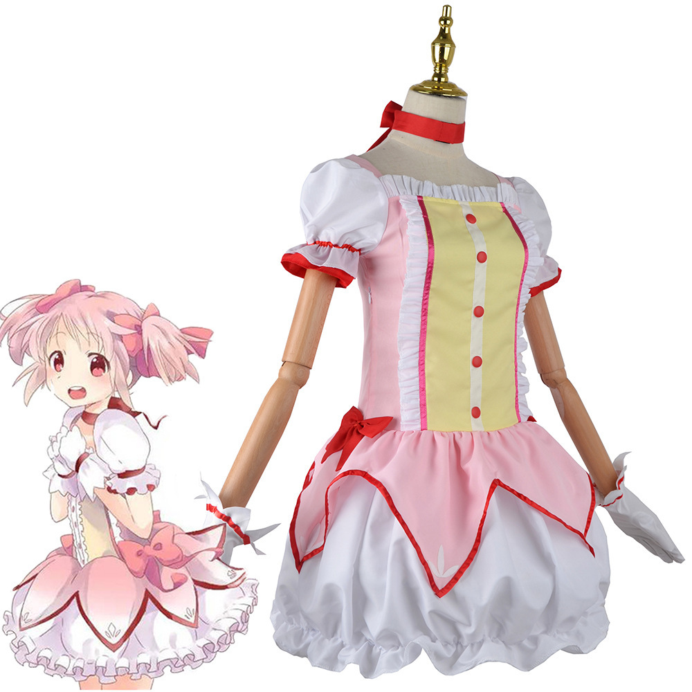 Puella Magi Madoka Magica Cosp - Anime Cosplay Diy 评论和价格