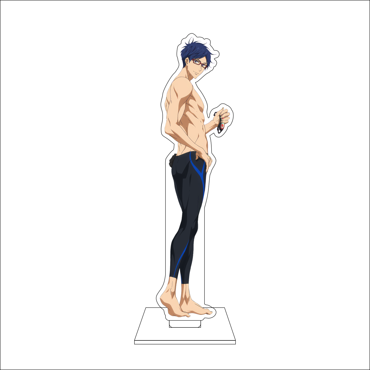 16CM Anime Free! Cosplay Acryl - Anime Cosplay Japan 评论和价格