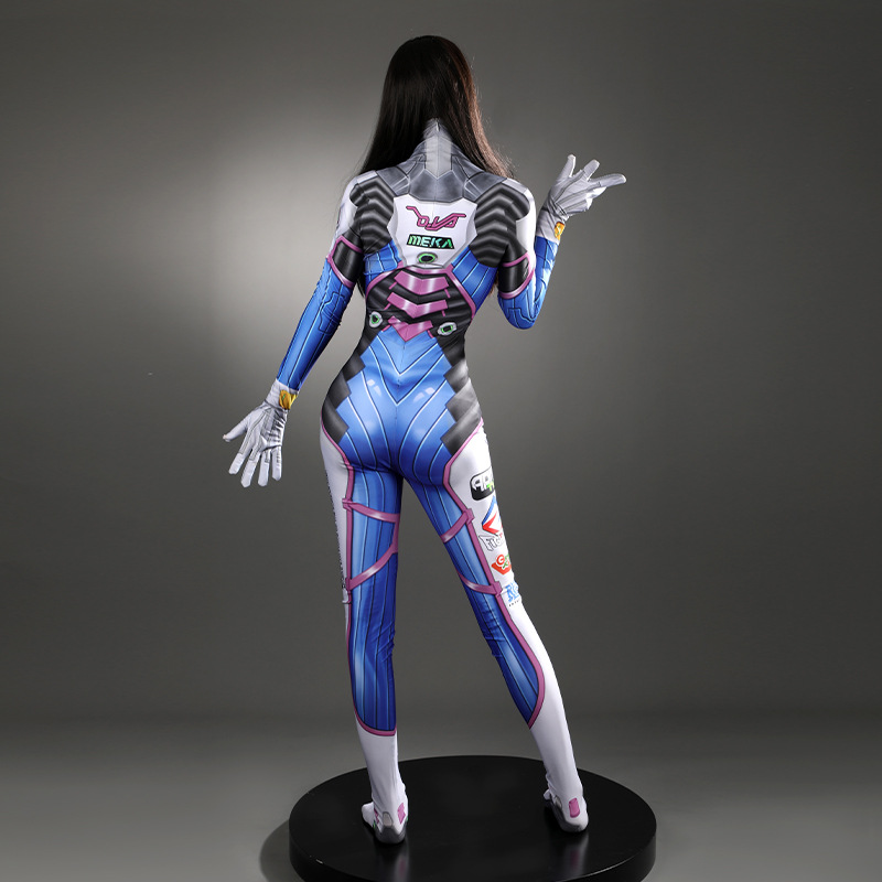Women Dva Cosplay Complete Out - Anime Cosplay Bodysuit 评论和价格