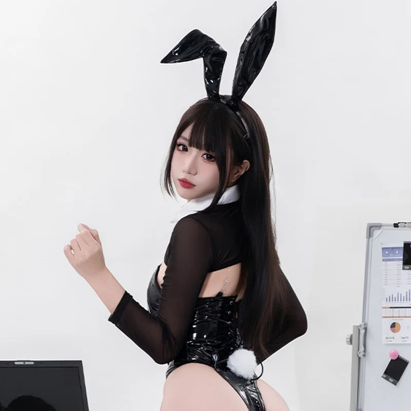Anime Coffee Bar Bunny Girl Ma - Anime Cosplay Bodysuit 评论和价格
