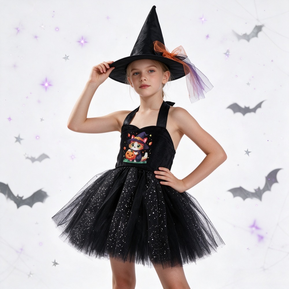 cute Cat Pumpkin Animal Mesh T - Anime Cosplay Simple 评论和价格