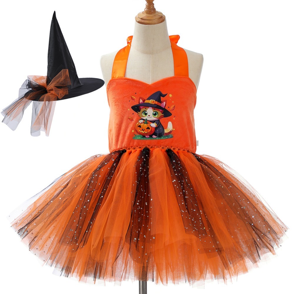 cute Cat Pumpkin Animal Mesh T - Anime Cosplay Simple 评论和价格