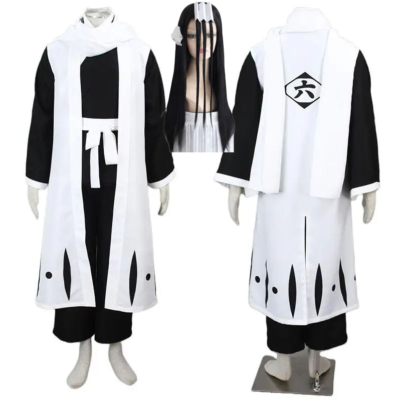 Kuchiki Byakuya Cosplay Bleach - Anime Cosplay Kimono 评论和价格