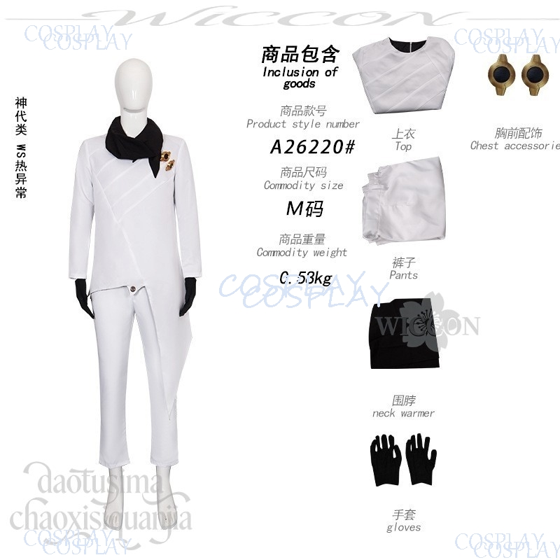 White Suit Jacket Pants Wigs H - Anime Cosplay Events 2026 评论和价格