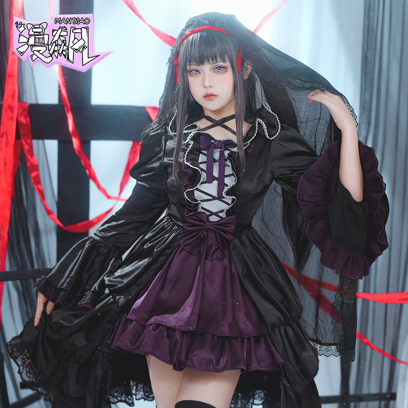 Akemi Homura Cosplay Costume P - Anime Cosplay Diy 评论和价格