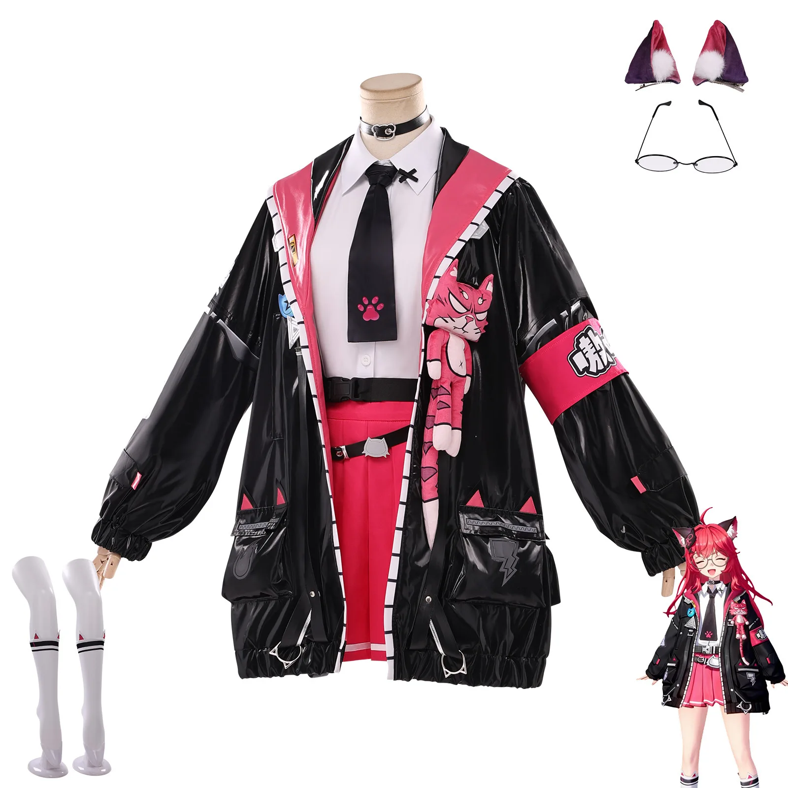 Neverness to Everness Nanally  - Anime Cosplay Wig 评论和价格