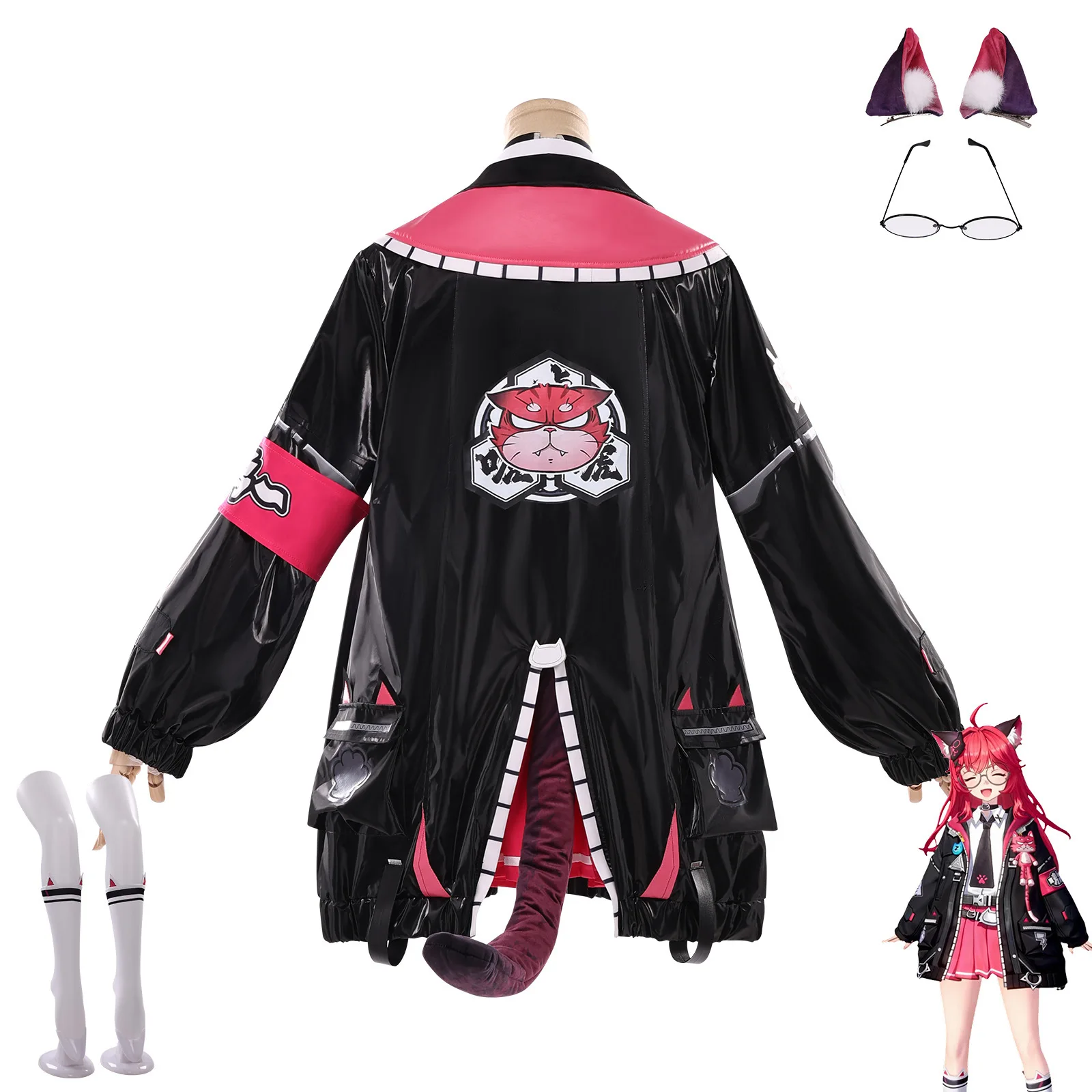 Neverness to Everness Nanally  - Anime Cosplay Wig 评论和价格