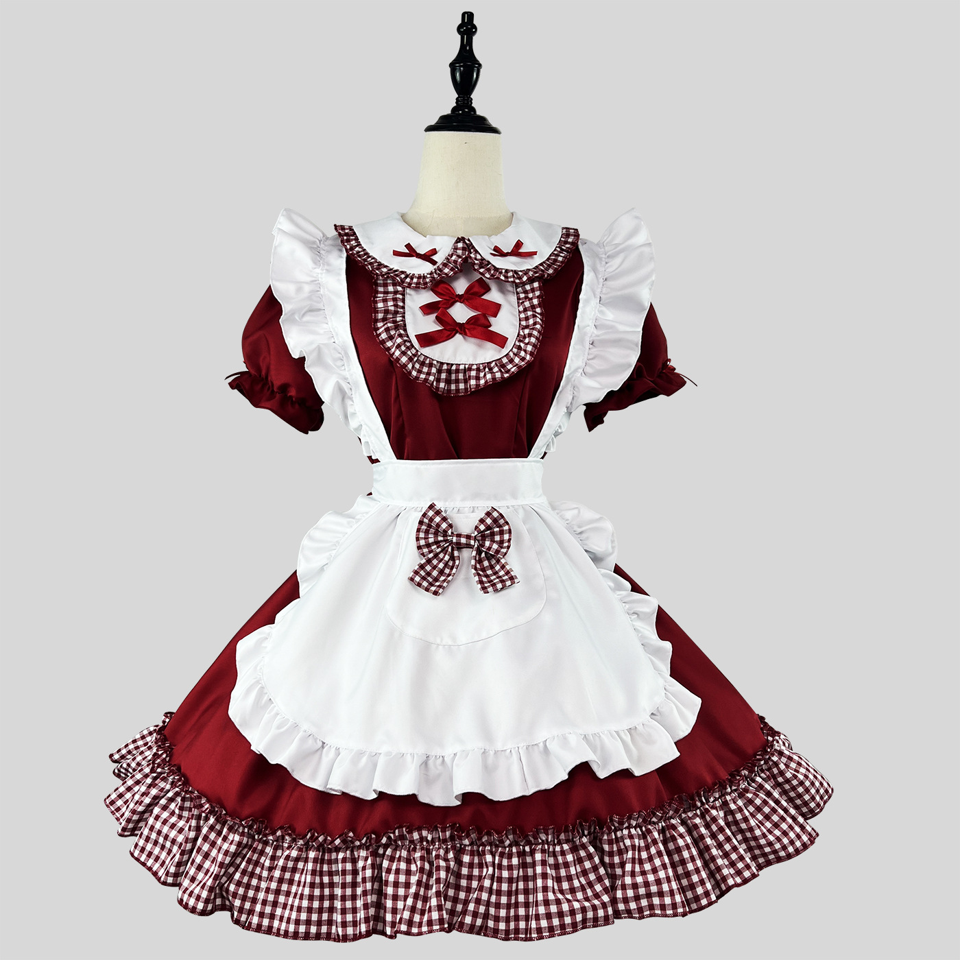 S -5XL Cute Lolita Girl Maid O - Anime Cosplay Outfit Girl 评论和价格