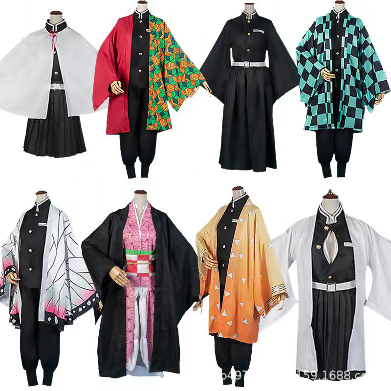 Halloween costumes for Demon S - Anime Cosplay Tanjiro 评论和价格