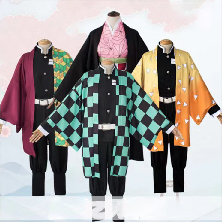 Halloween costumes for Demon S - Anime Cosplay Tanjiro 评论和价格
