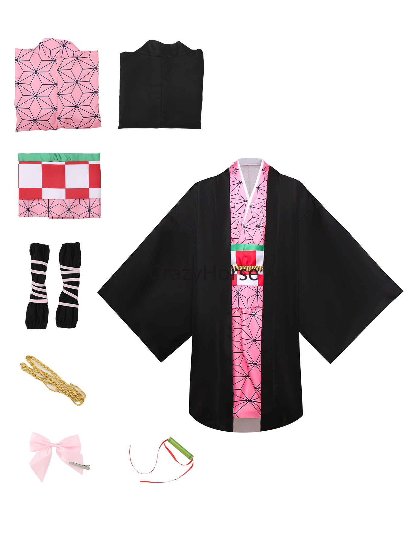 Adult Tanjiro Kamado Nezuko Sl - Anime Cosplay Tanjiro 评论和价格